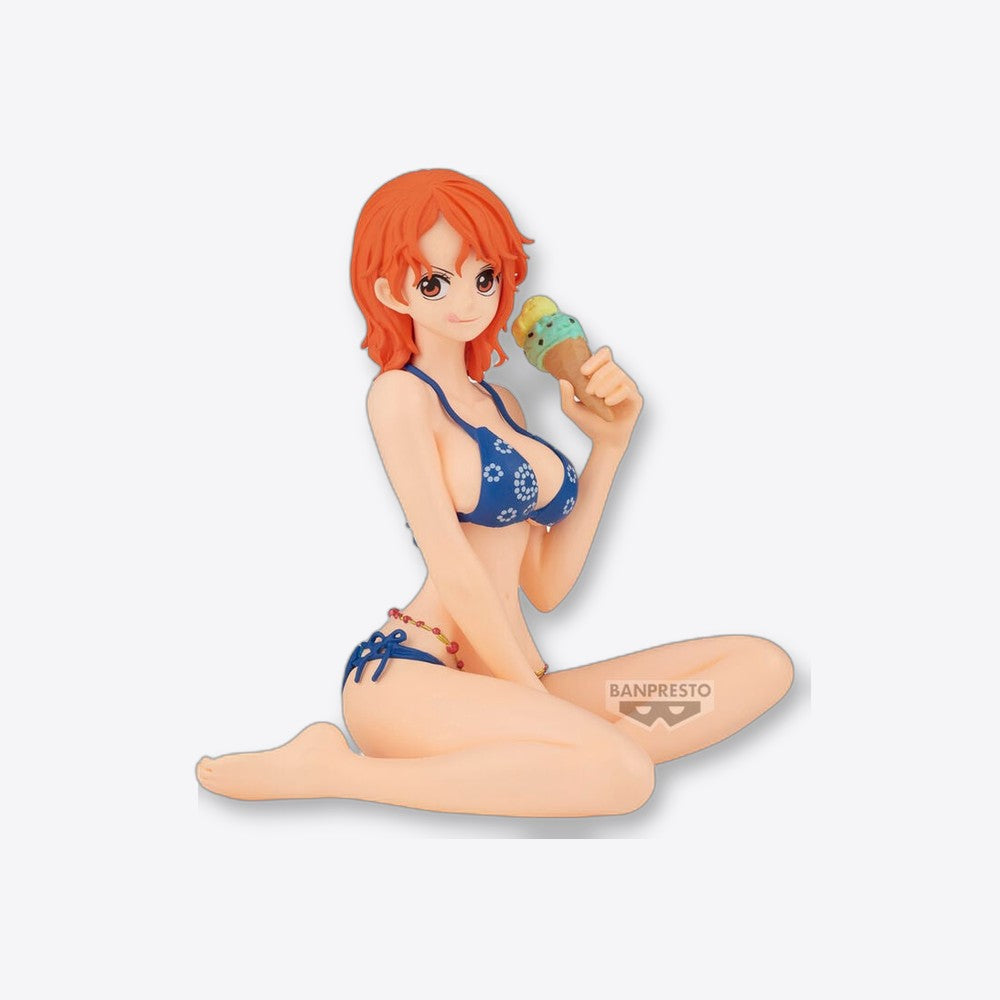 Banpresto Figura Nami Summer Style Glitter & Glamorous One Piece 11cm (imagen 6 de 6)