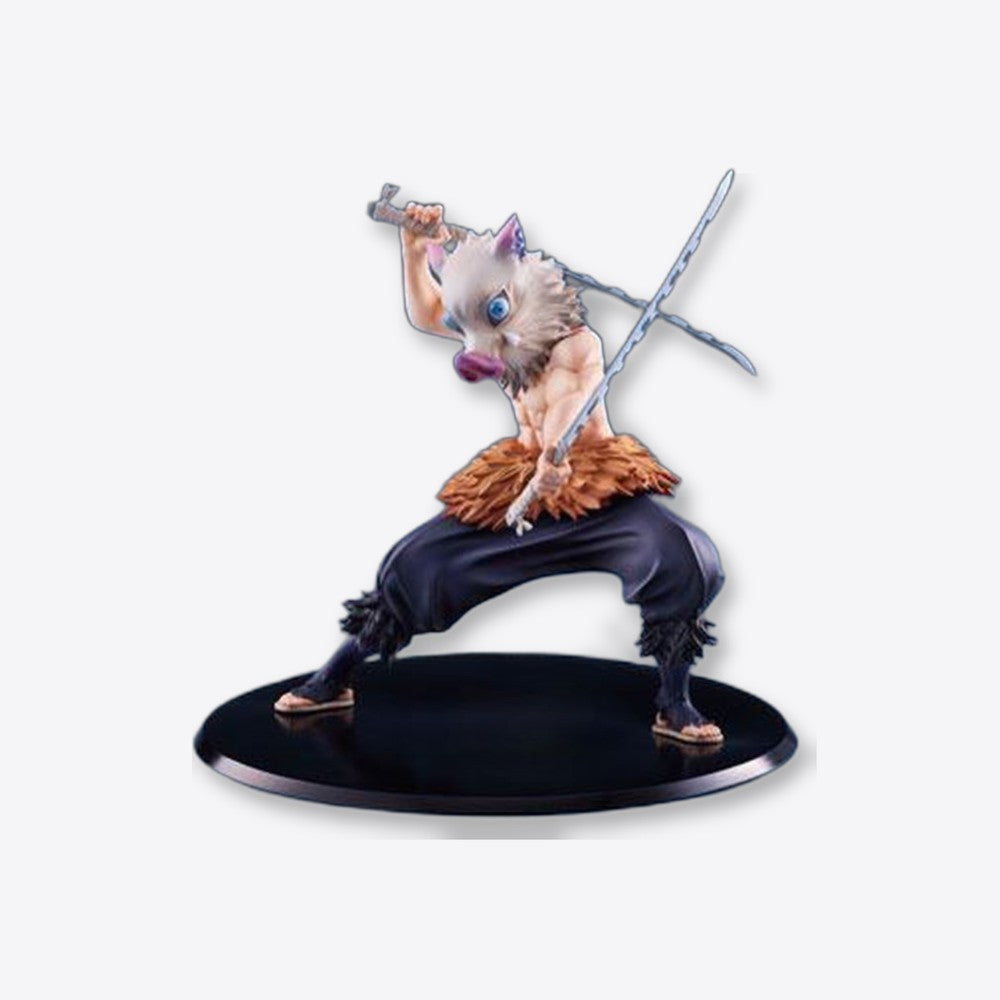 Figura aniplex demon slayer kimetsu no yaiba inosuke hashibira con & sin mascara de jabali (imagen 2 de 6)
