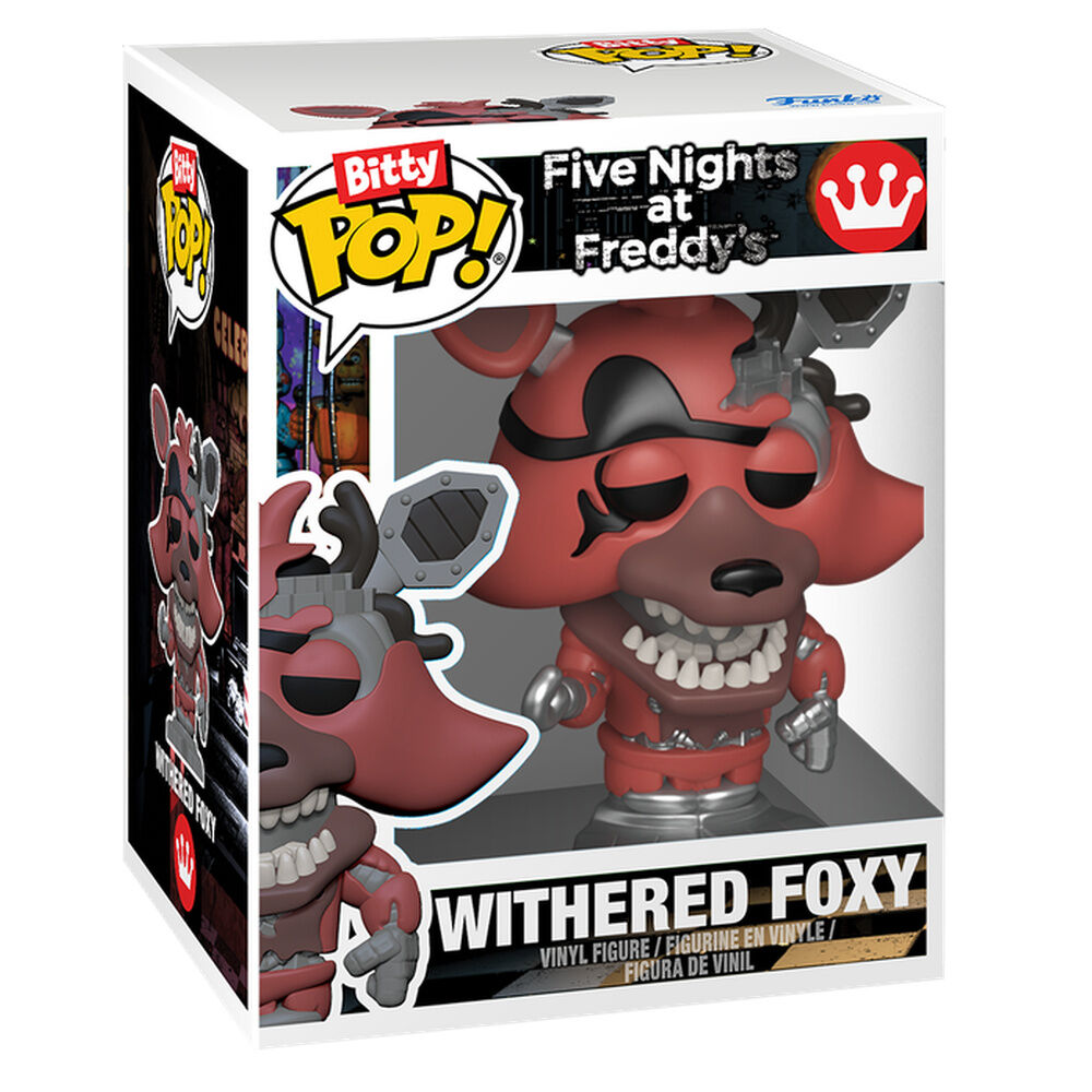 FNAF Bitty POP Blister 4 Figuras Funko Colección