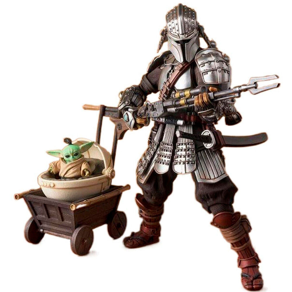 Tamashii Nations Figura Ronin Mandalorian Beskar Armor & Grogu Star Wars 18cm (imagen 2 de 6)