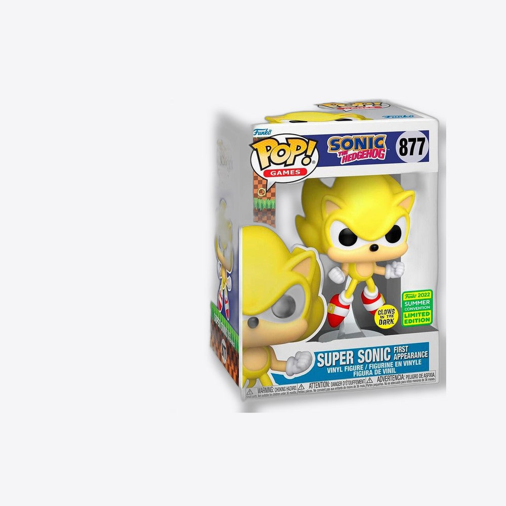 Funko Figura POP Sonic The Hedgehog Super Sonic Exclusive (imagen 5 de 6)