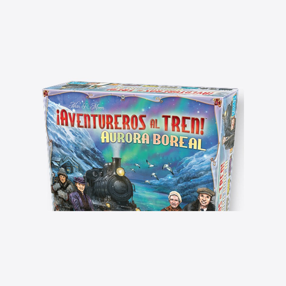 Asmodee Juego de mesa ¡aventureros al tren! aurora boreal (imagen 3 de 6)
