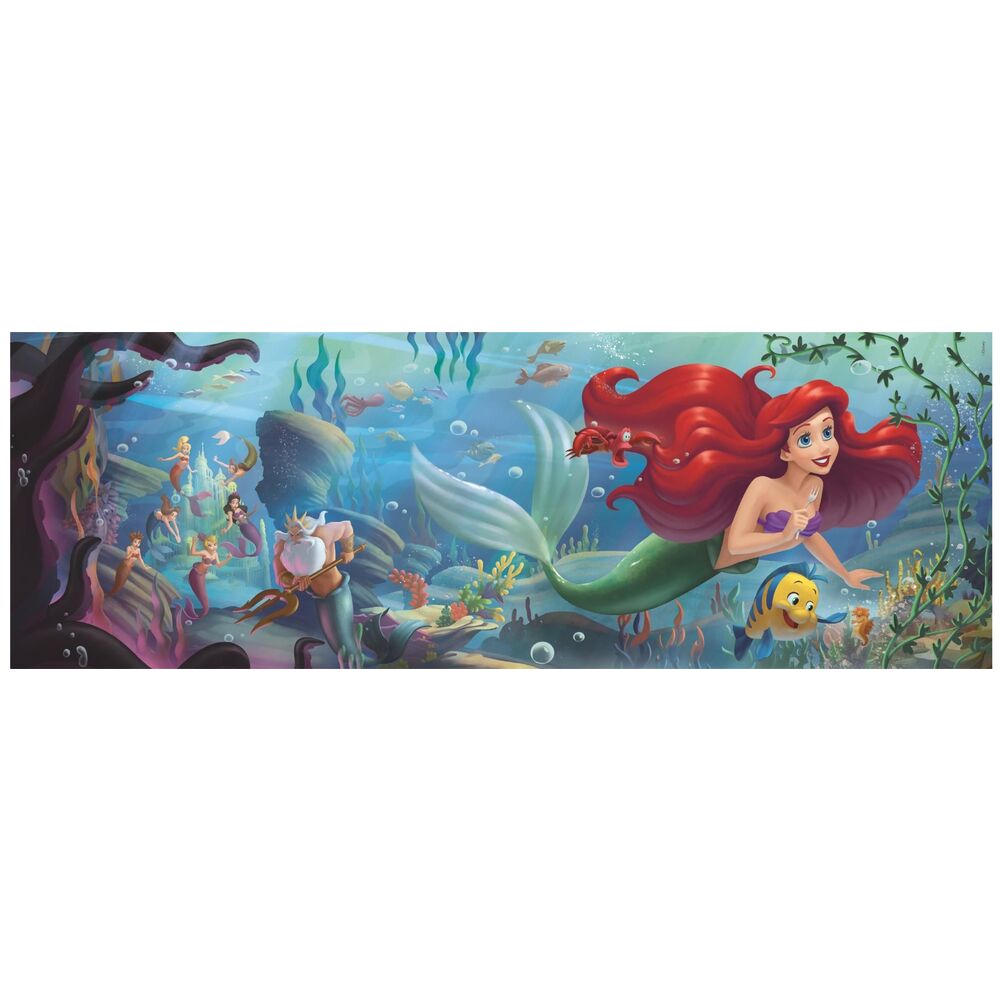 Disney Puzzle La Sirenita Panorama 1000 Piezas Oficial