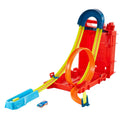 Hot Wheels Pista Acrobacias Track Builder Bidón Mattel