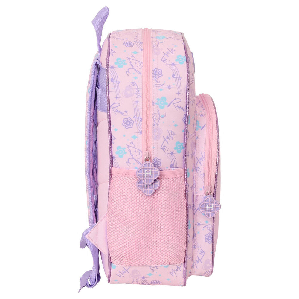 Safta Mochila Chibi Kpop Demon Hunters 38cm adaptable (imagen 3 de 4)