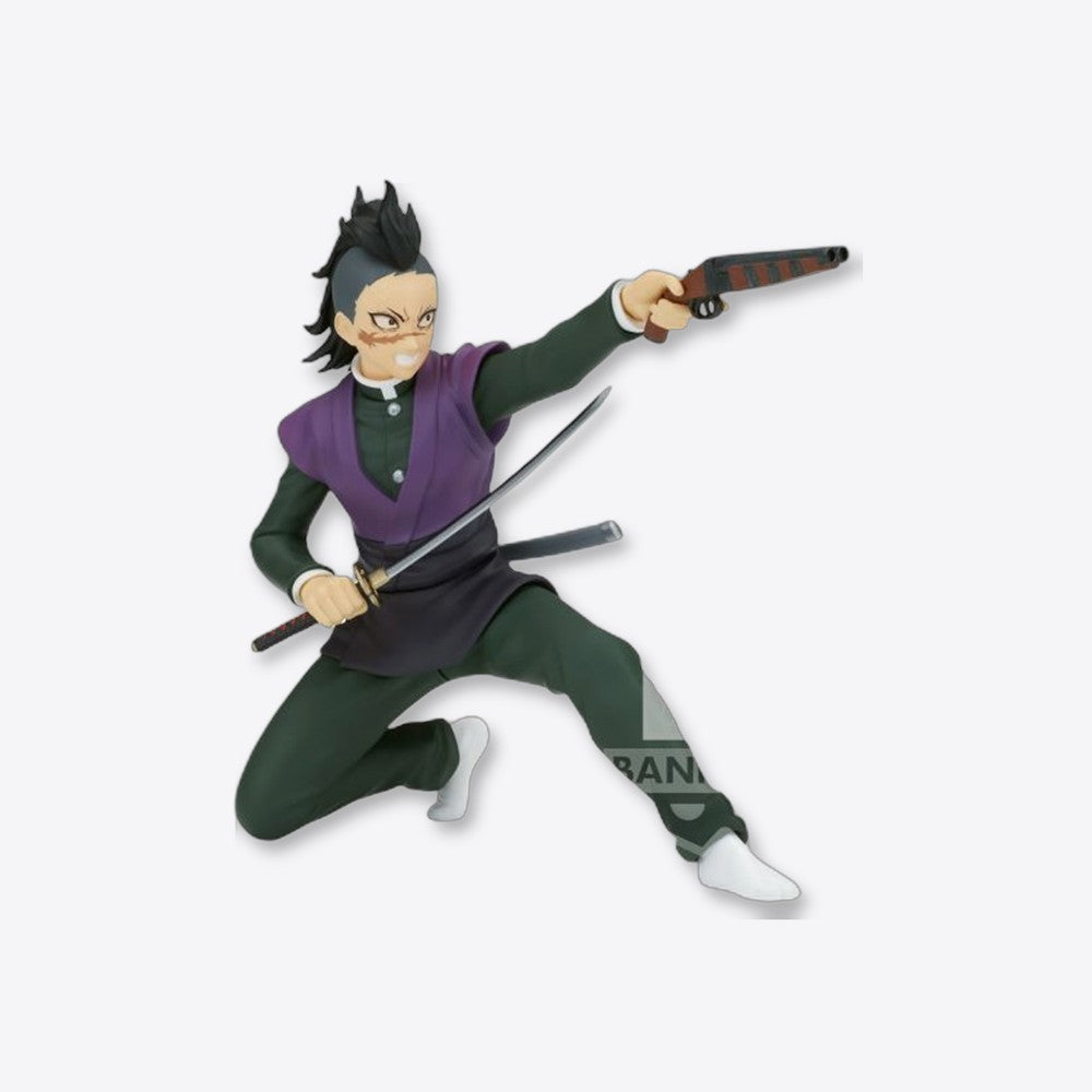 Figura banpresto demon slayer kimetsu no yaiba vibration stars genya shinazugawa 12cm (imagen 2 de 6)
