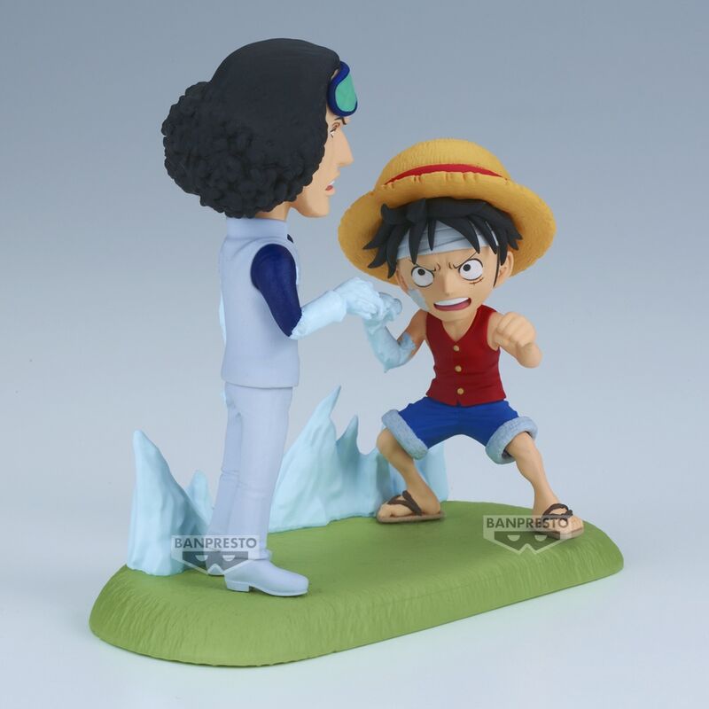 One Piece Luffy vs Kuzan Figura World Collectable Log Stories 9cm