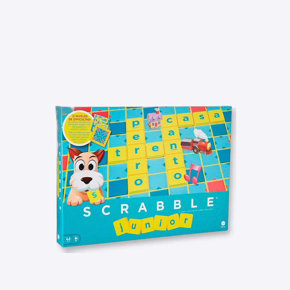 Mattel Juego mesa Scrabble Junior español (imagen 5 de 6)