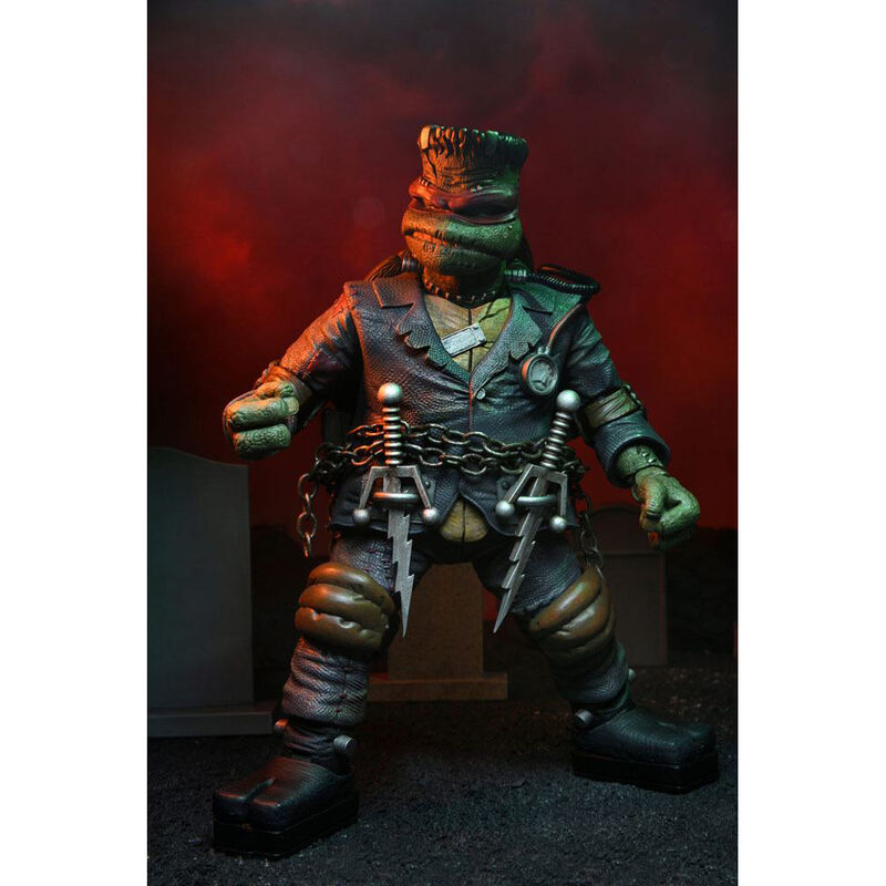 Neca Figura Action Ultimate Raphael As Frankenstein Monster Tortugas Ninja 18cm (imagen 2 de 6)
