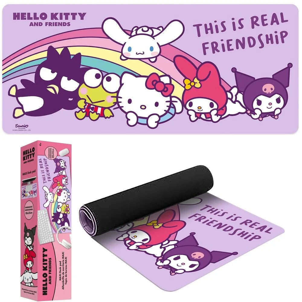 Hello Kitty and Friends - Alfombrilla Gaming XL - Sanrio