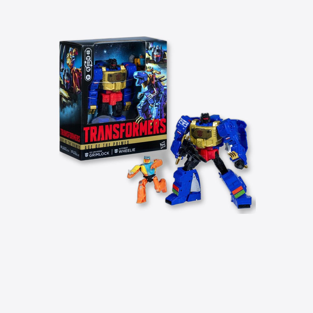 Figura hasbro transformers age of the primes g2 universe grimlock autobot wheelie (imagen 6 de 6)