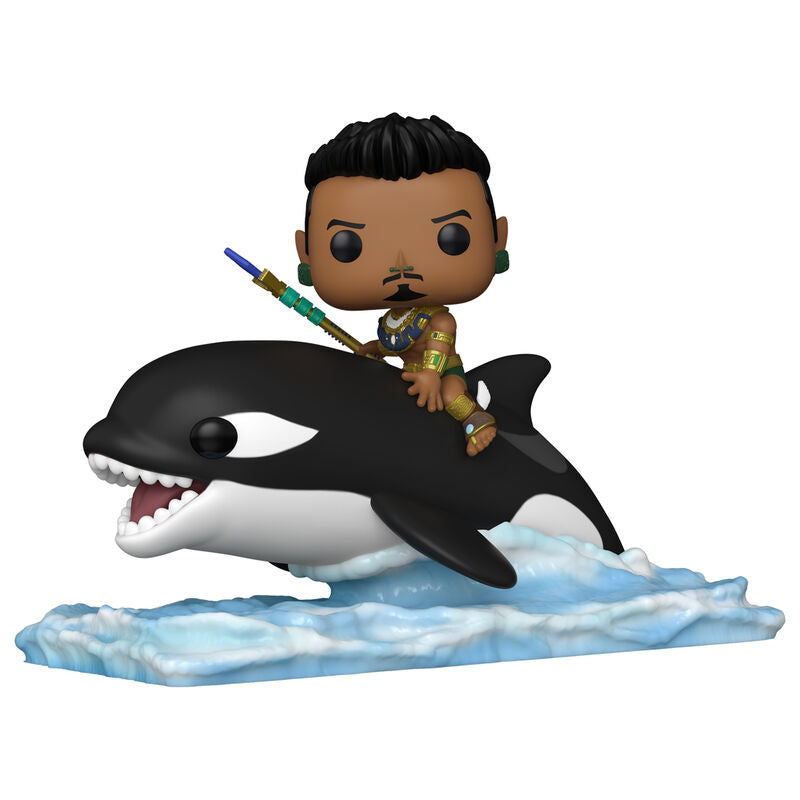 Marvel Black Panther Figura POP Namor con Orca