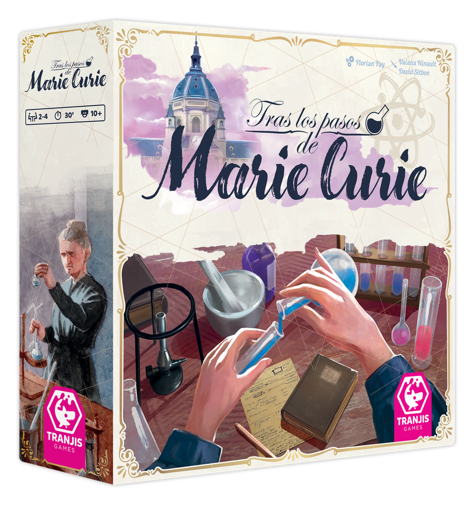 Tranjis Games Sl Juego de mesa tras los pasos de marie curie