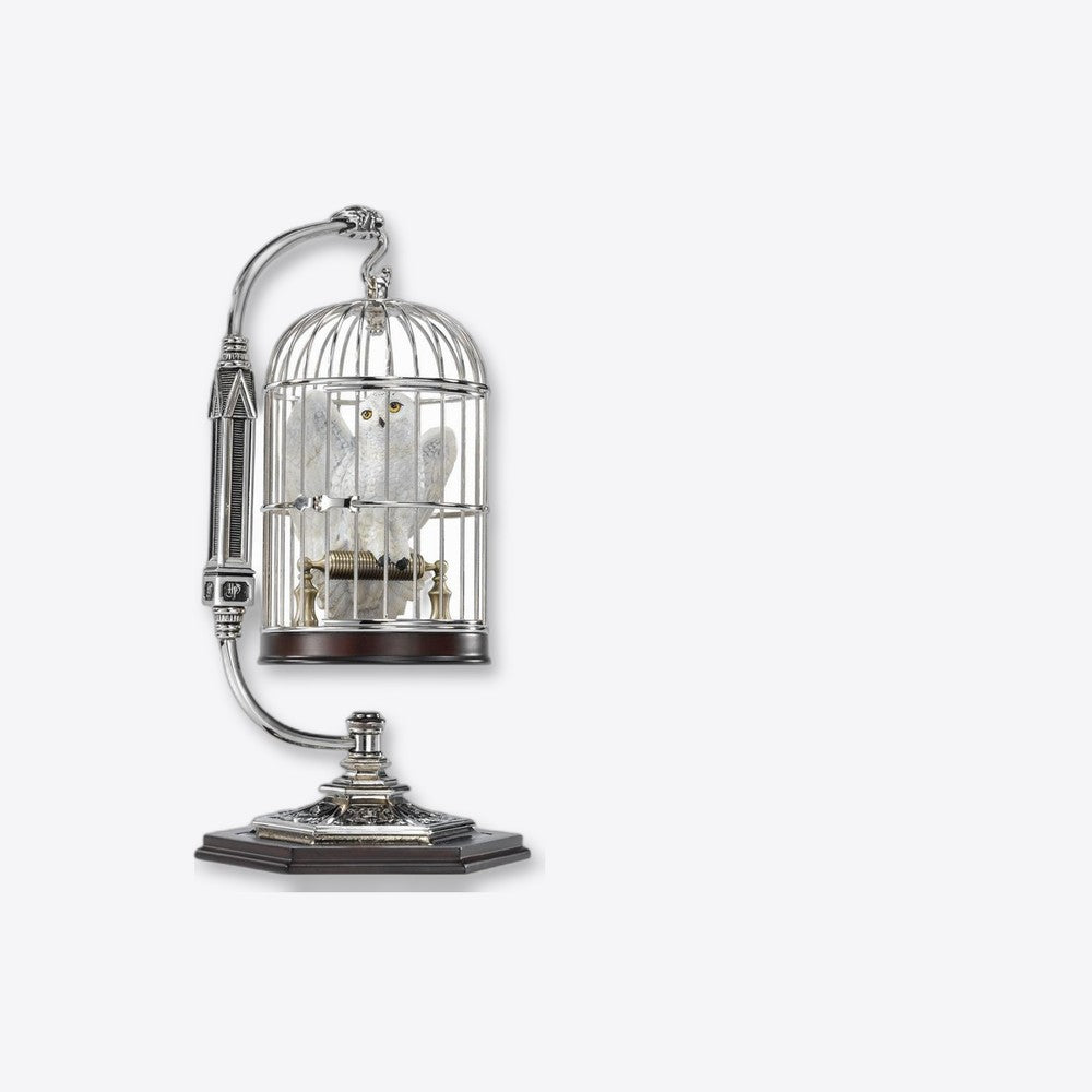 Figura en miniatura the noble collection harry potter hedwig en jaula (imagen 6 de 6)