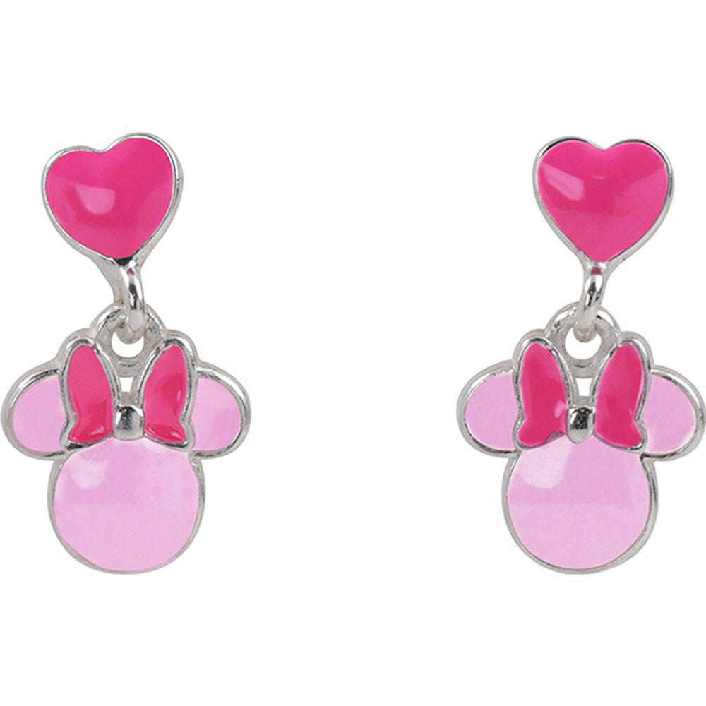 Peers Hardy Pendientes Minnie Disney plata