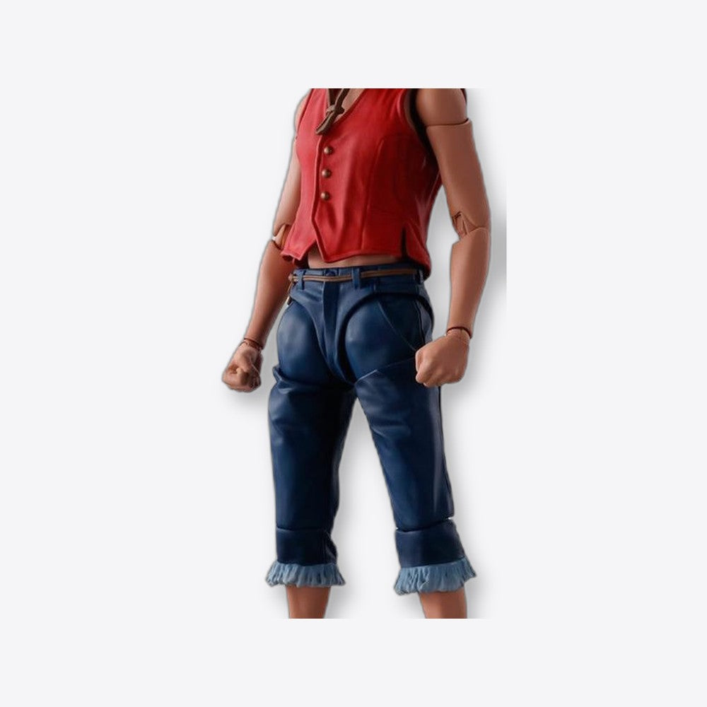 Figura tamashii nations sh figuarts one piece monkey d luffy netflix (imagen 5 de 6)