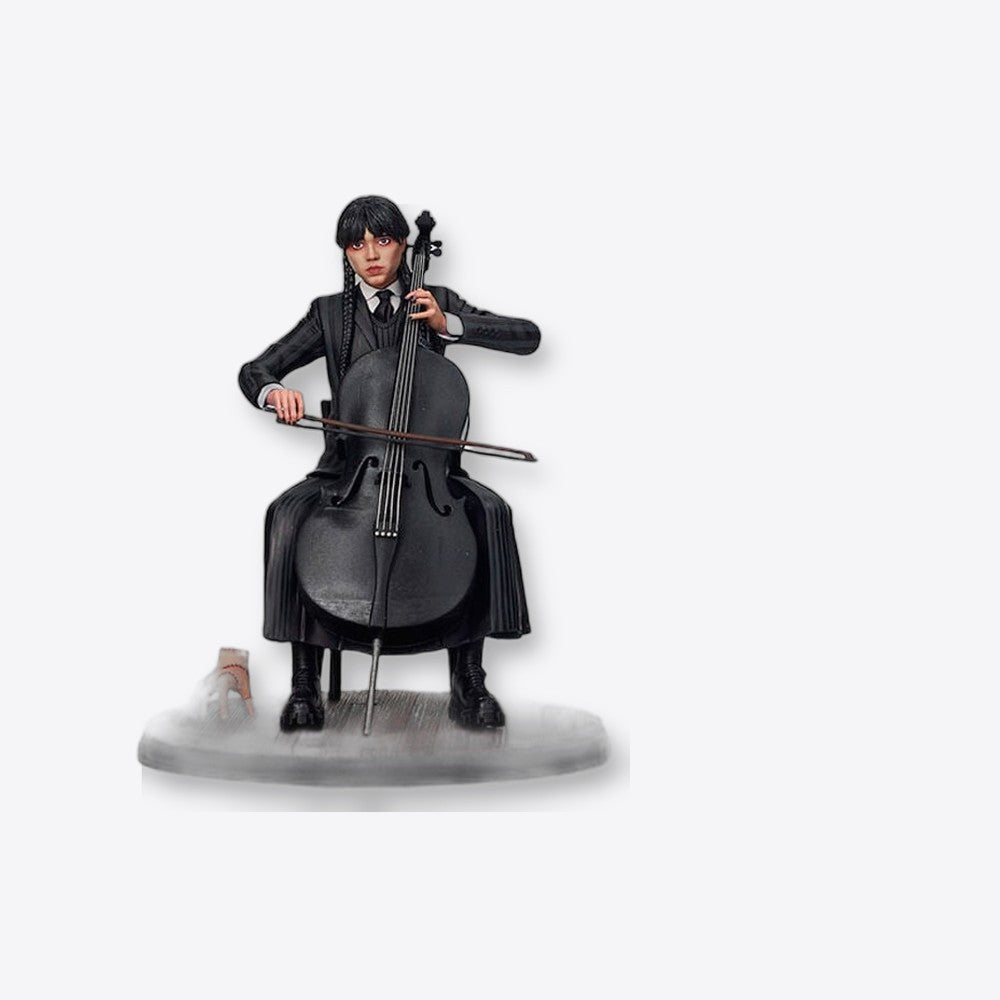 Sd Toys Figura Miercoles Violonchelo + Llavero Wednesday (imagen 6 de 6)