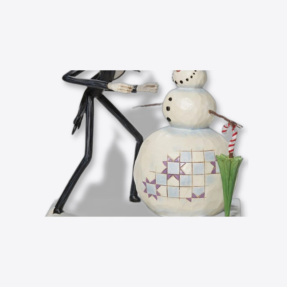 Figura enesco disney pesadilla antes de navidad jack descubriendo muñeco de nieve (imagen 5 de 6)