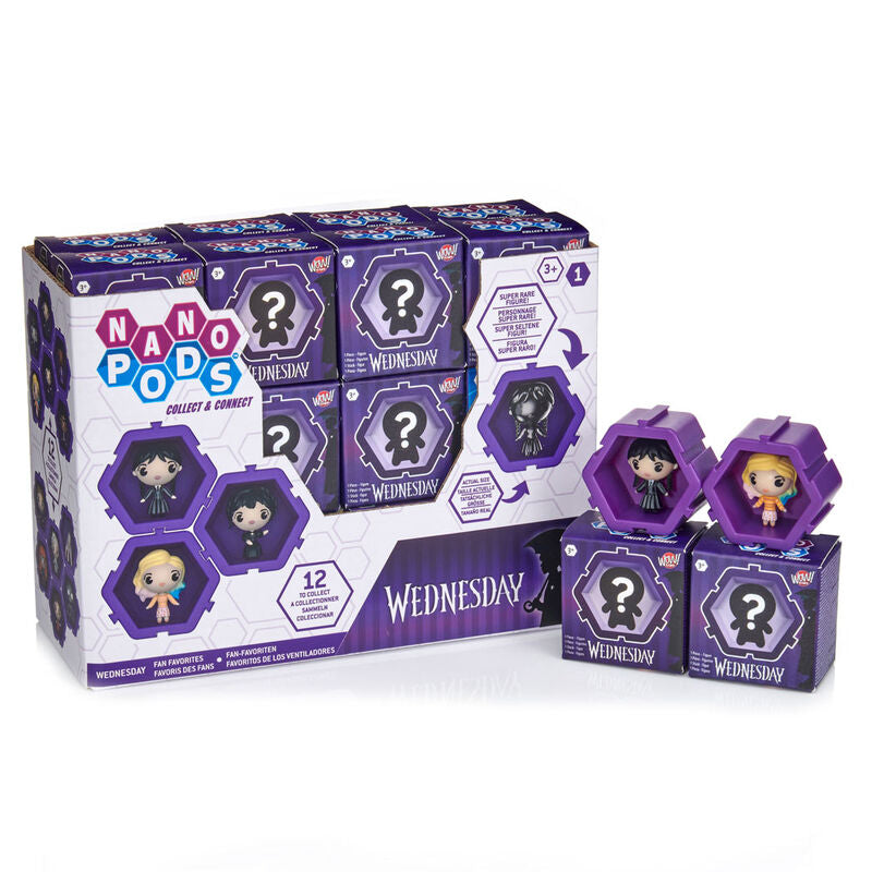Wow Stuff Caja nano pods wednesday 24 unidades