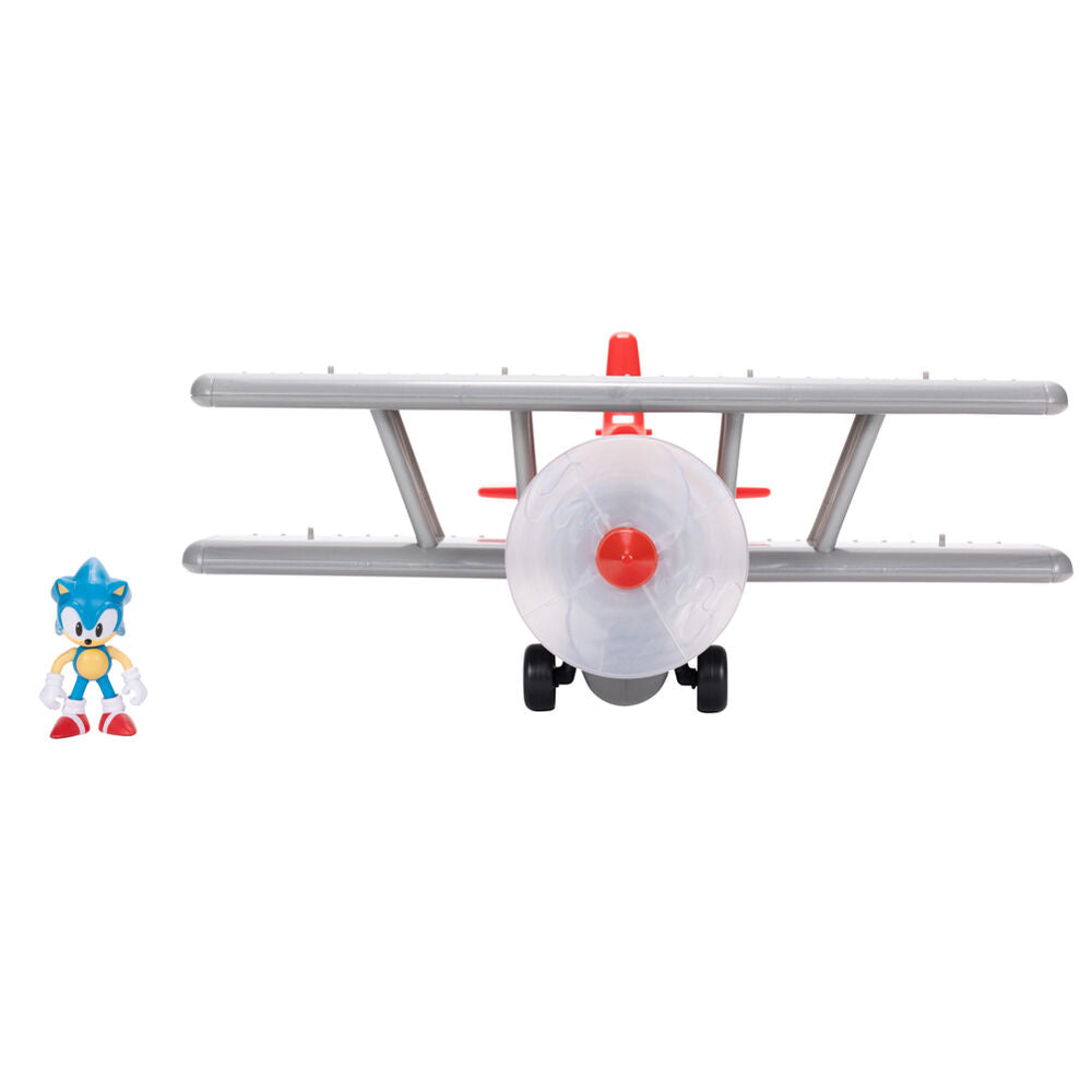 Jakks Pacific Tornado Biplane Sonic the Hedgehog (imagen 7 de 9)