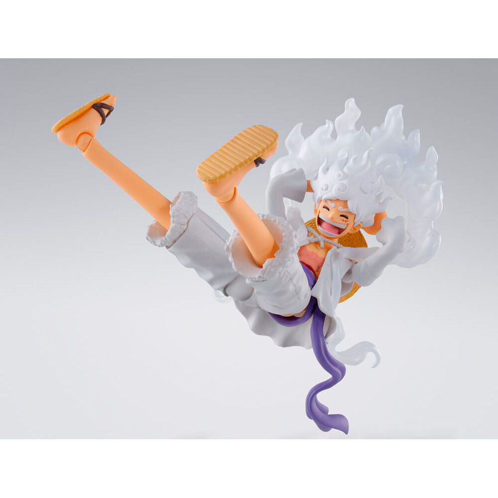 Tamashii Nations Figura S.H. figuarts Monkey D Luffy Gear 5 One Piece 15,5cm (imagen 4 de 6)