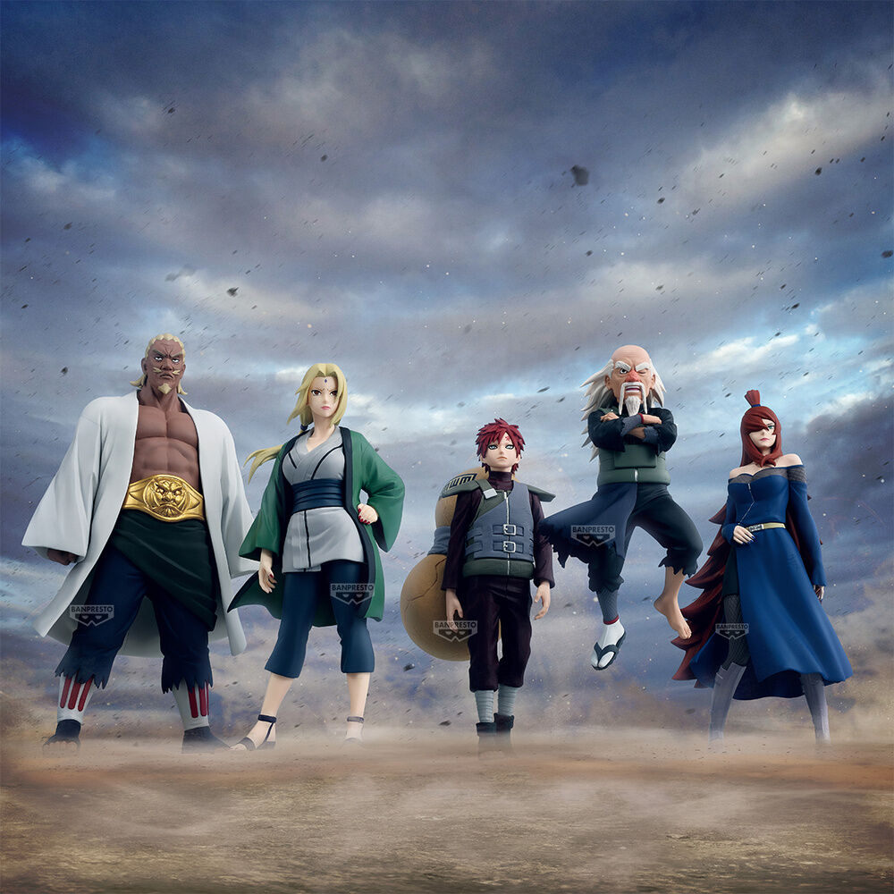 Banpresto Figura Tsunade Hokage Naruto Shippuden 17cm (imagen 5 de 7)