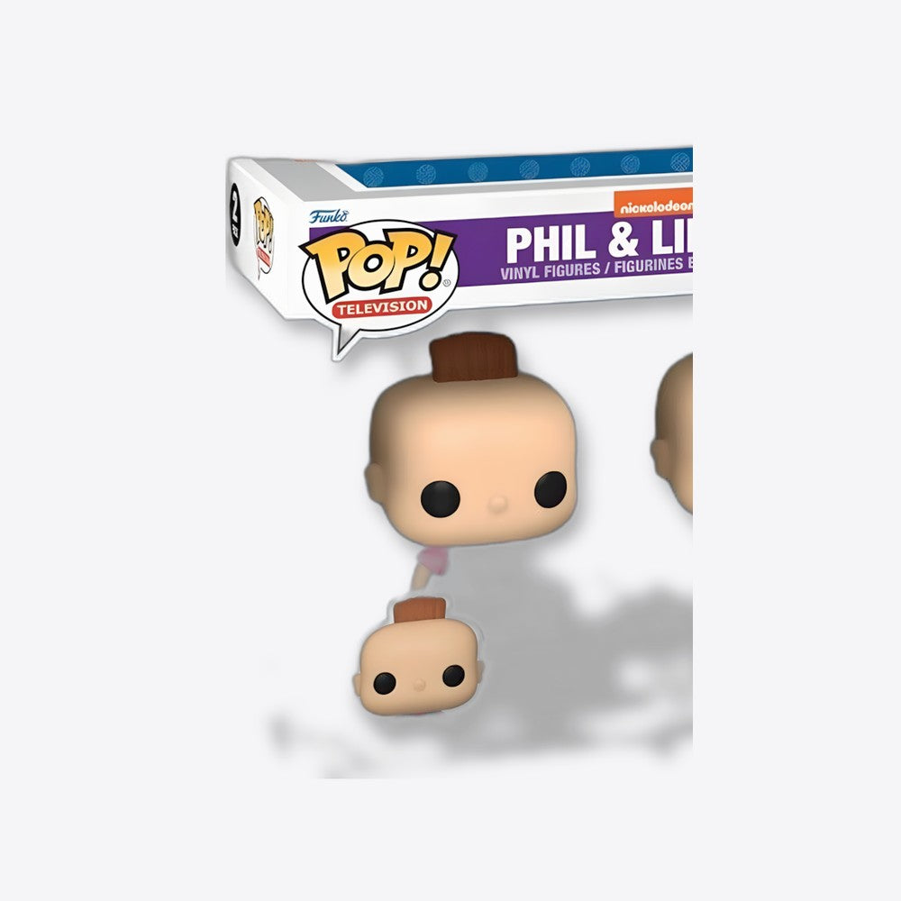 Funko Blister 2 figuras POP Rugrats Phil & Lil Exclusive (imagen 4 de 6)