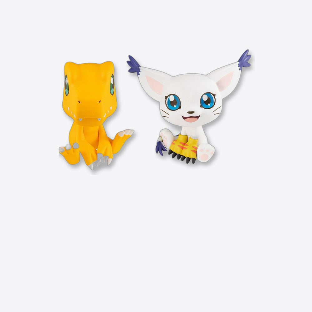 Figuras megahouse digimon lookup pack agumon & tailmon (imagen 6 de 6)