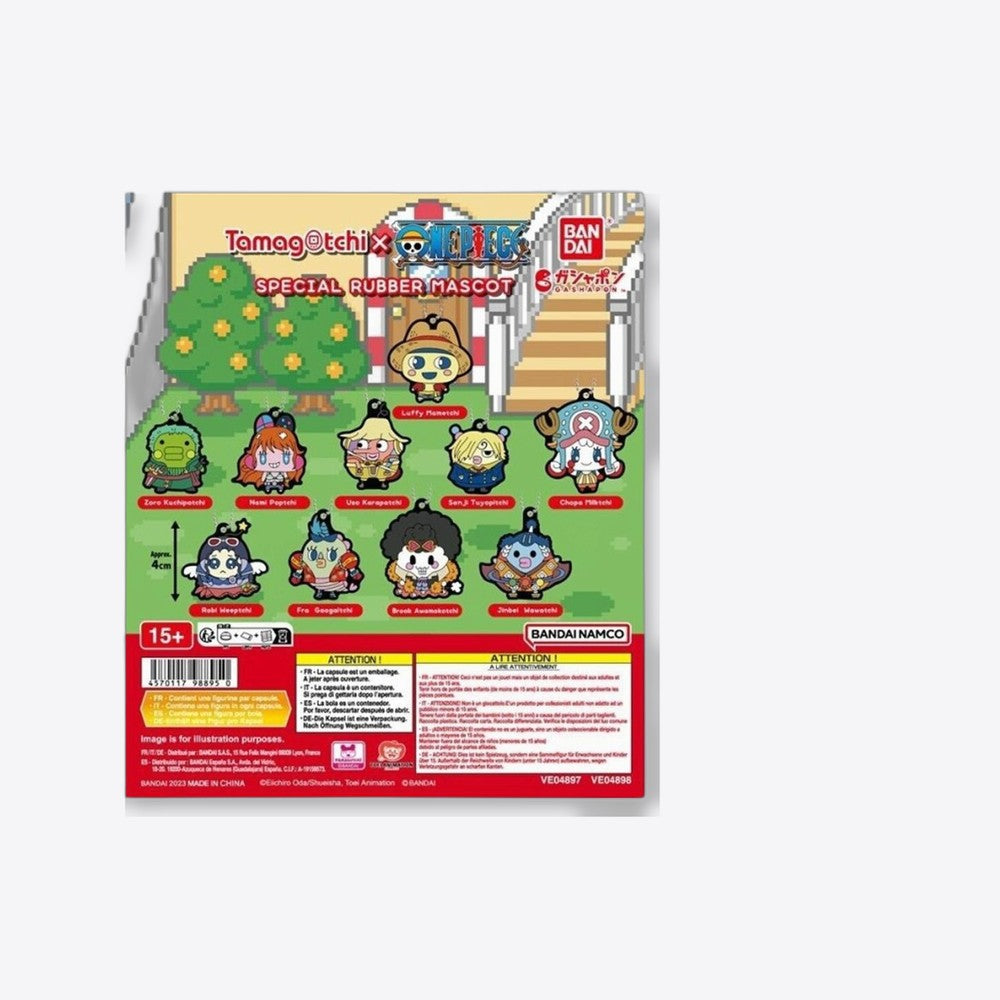 Bandai Set gashapon lote 40 articulos one piece x tamagotchi special rubber mascot (imagen 6 de 6)