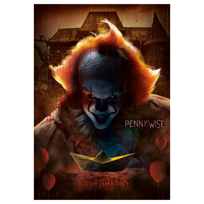 IT Película Puzzle Pennywise 1000 Piezas Warner Bros.
