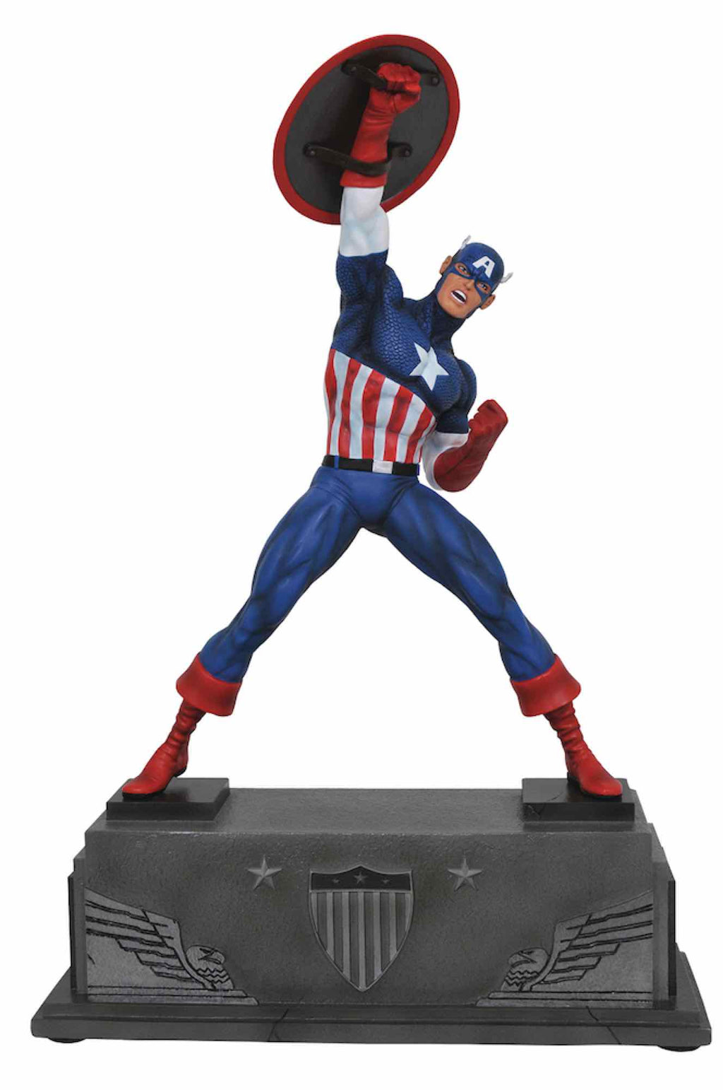Diamond Select Toys Figura diamond collection marvel avengers capitan america estatua resina 30 cm premier collection
