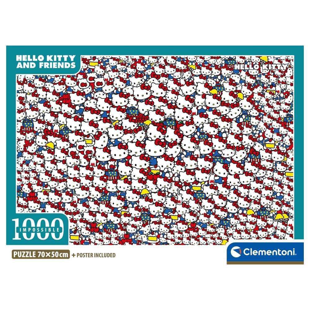 Hello Kitty Puzzle Imposible 1000 Piezas Sanrio Reto
