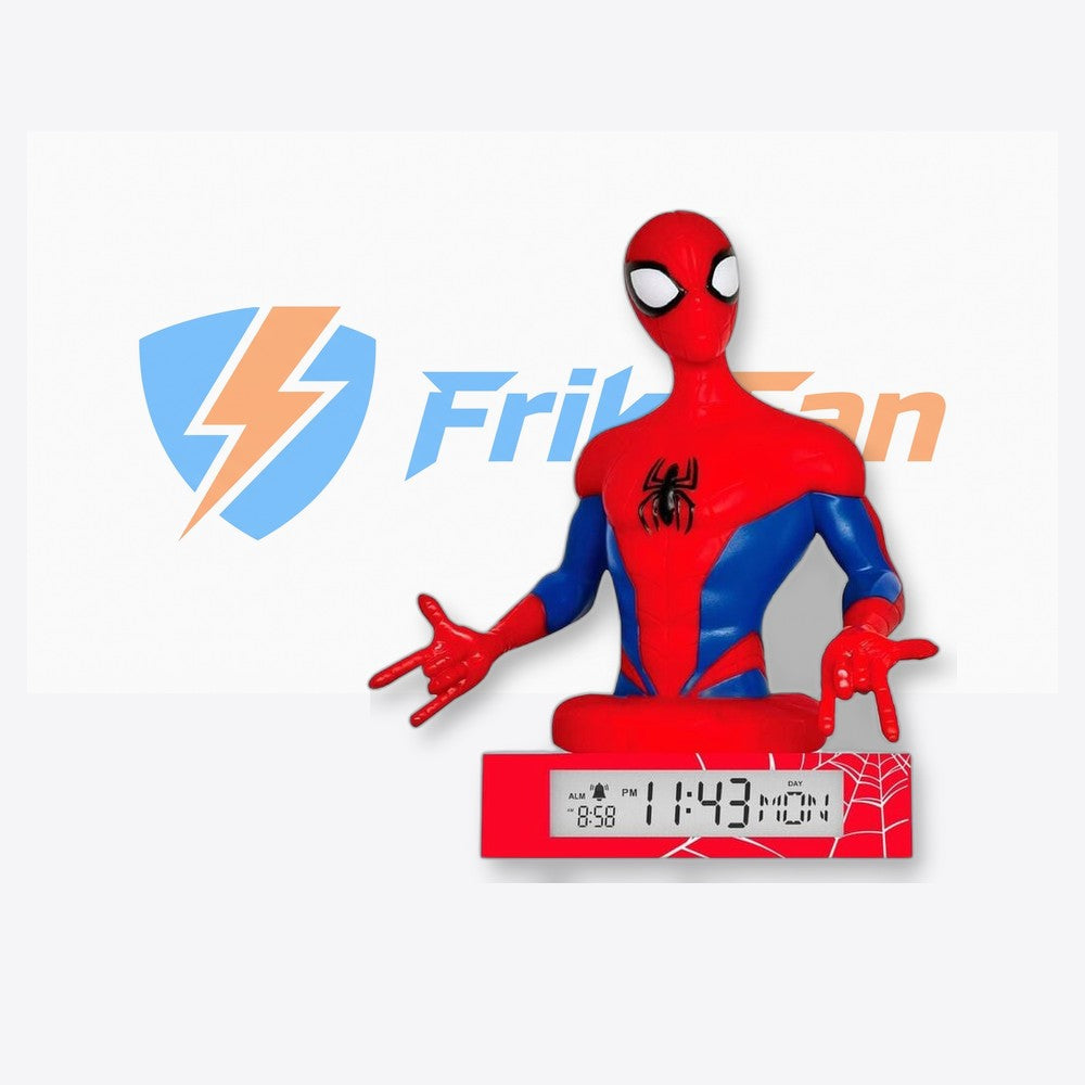 Kids Licensing Lampara 3D con despertador Spiderman Marvel (imagen 6 de 6)