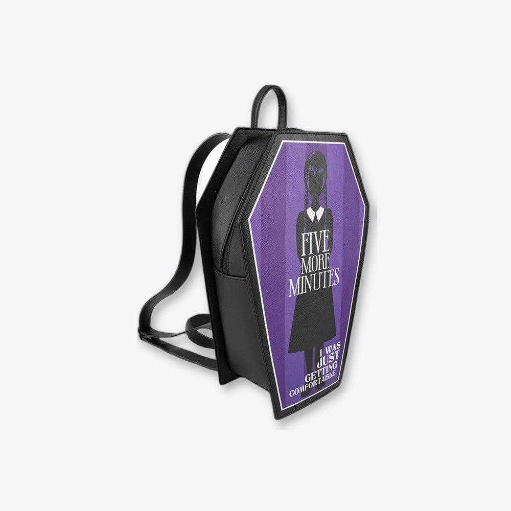 Mochila ataud cinereplicas wednesday addams miercoles (imagen 2 de 6)