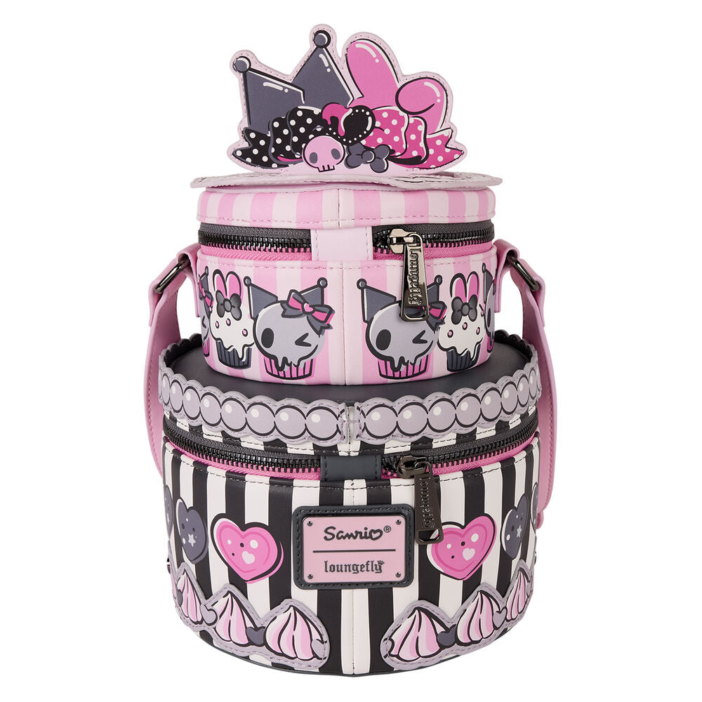 Bolso bandolera My Melody and Kuromi Sanrio Loungefly (imagen 2 de 5)