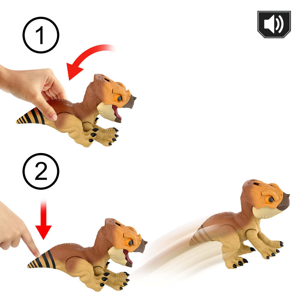 Mattel Dinosaurio Aquilops Interactivo Jurassic World (imagen 5 de 7)