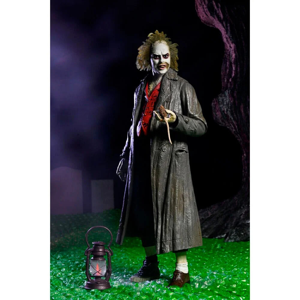 Neca Figura Ultimate Beetlejuice: Tour Guide The Bio-Exorcist Beetlejuice 1988 18cm (imagen 3 de 9)