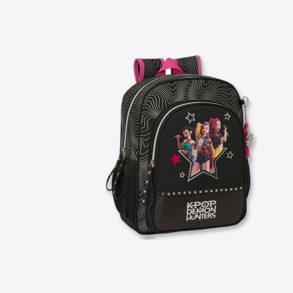 Safta Mochila Energy Kpop Demon Hunters adaptable 38cm (imagen 6 de 6)