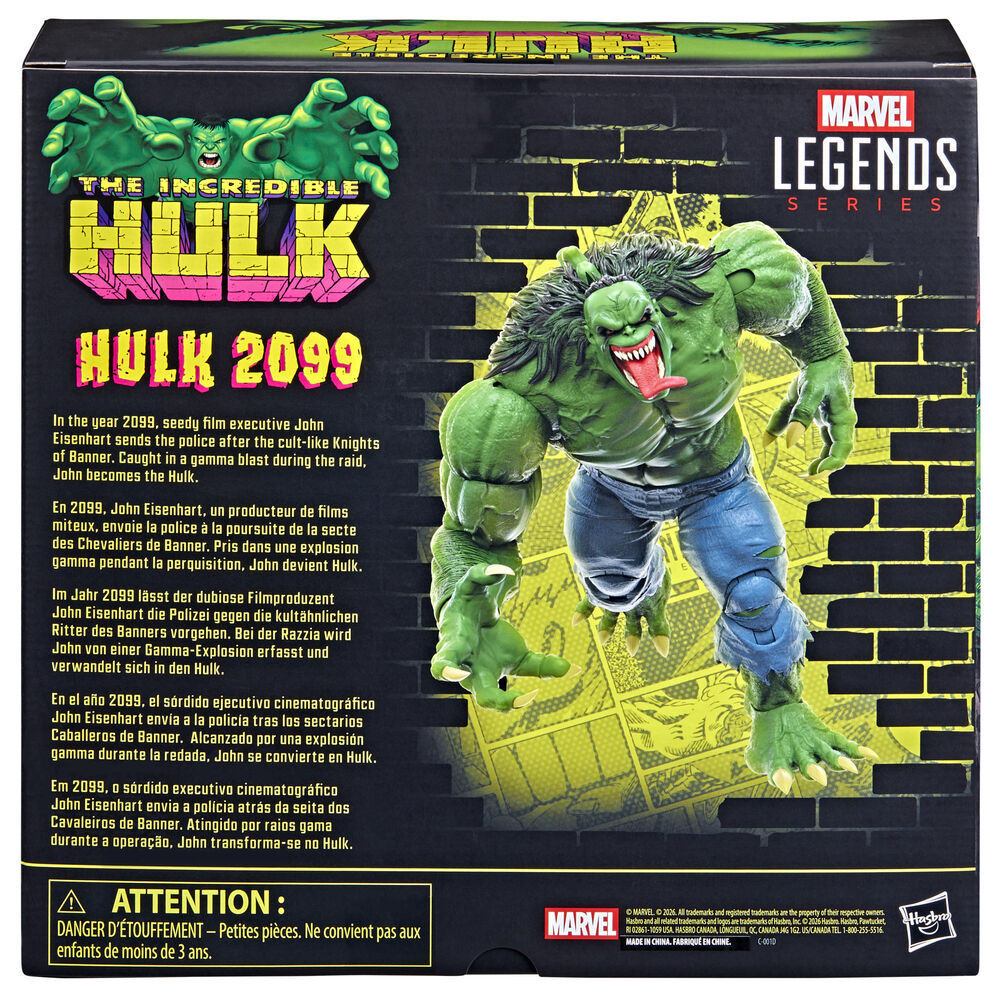 Hulk 2099 Figura - Marvel Legends Series | Hasbro