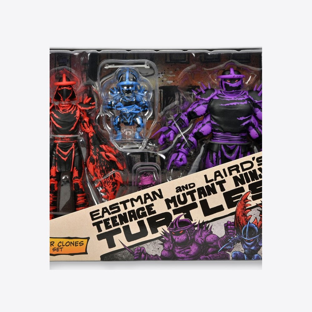 Figura neca teenage mutant ninja turtles mirage comics shredder clones box set 18cm (imagen 5 de 6)