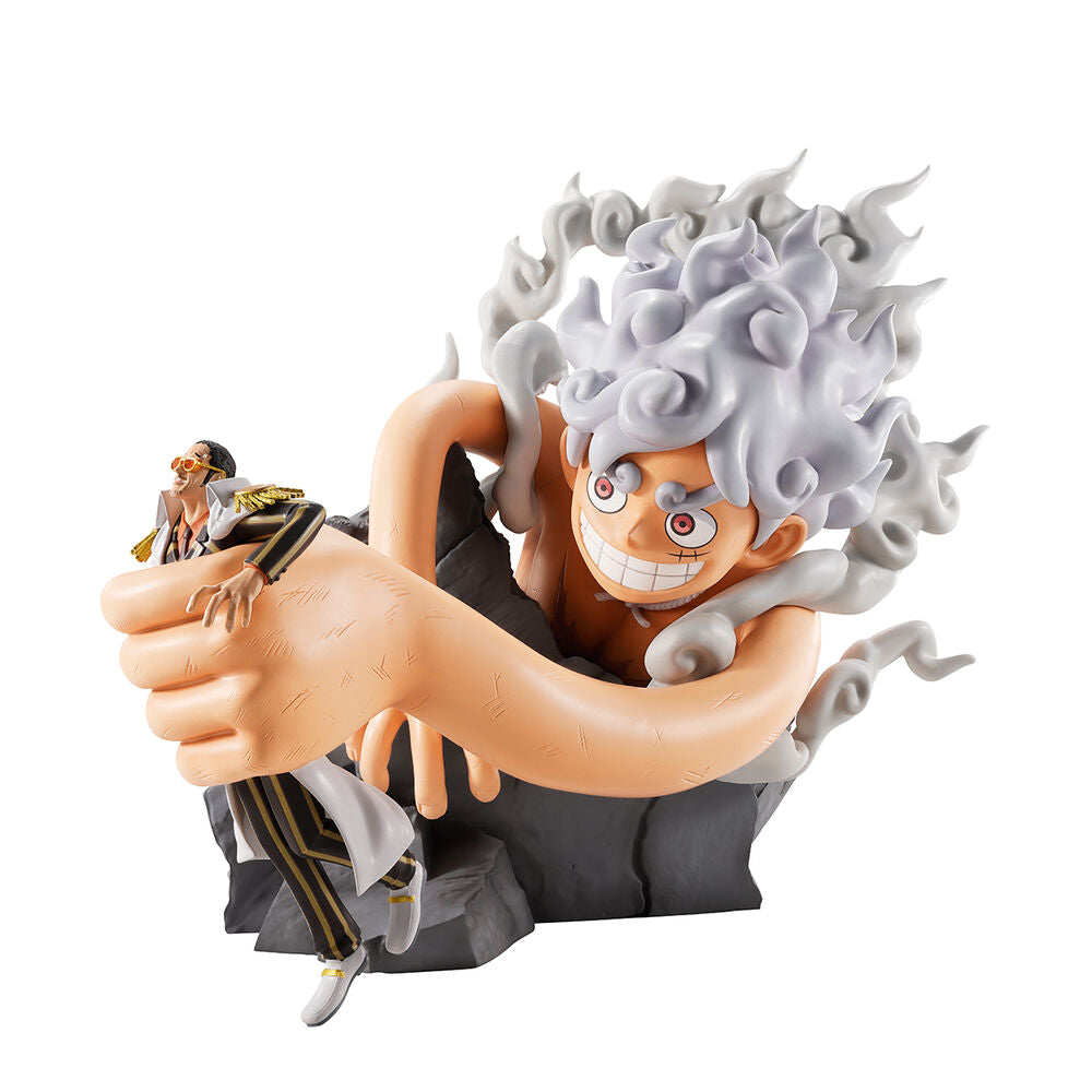 Banpresto Figura Ichibansho Monkey D Luffy Gear 5 vs Borsalino Burst of Energy One Piece 22cm (imagen 2 de 5)