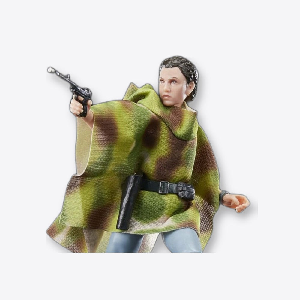 Figura hasbro the black series 40th aniversario star wars: return of the jedi -  princesa leia (endor) (imagen 3 de 6)