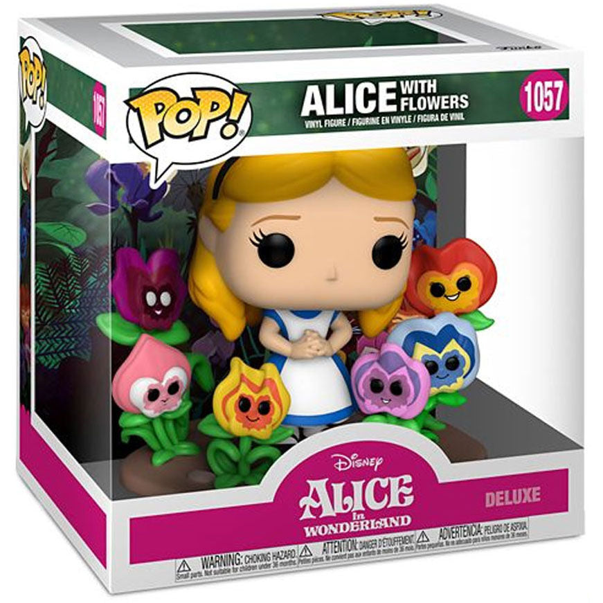Funko Figura POP Disney Alicia en el Pais de las Maravillas 70th Alice with Flowers (imagen 2 de 4)