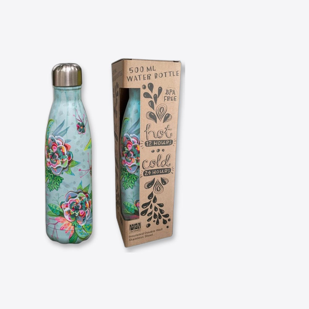 Botella isotermica enesco flores (imagen 6 de 6)