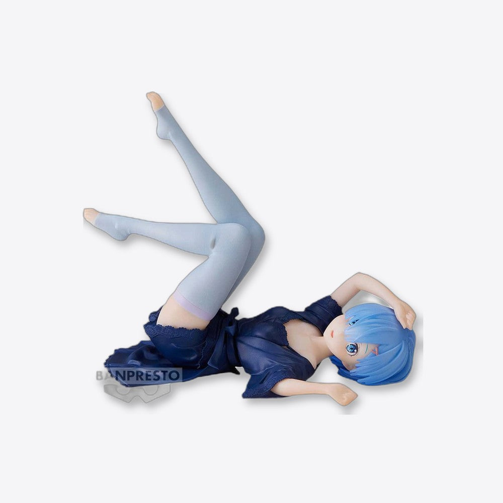 Figura banpresto re zero starting life in another world relax time rem (imagen 2 de 6)