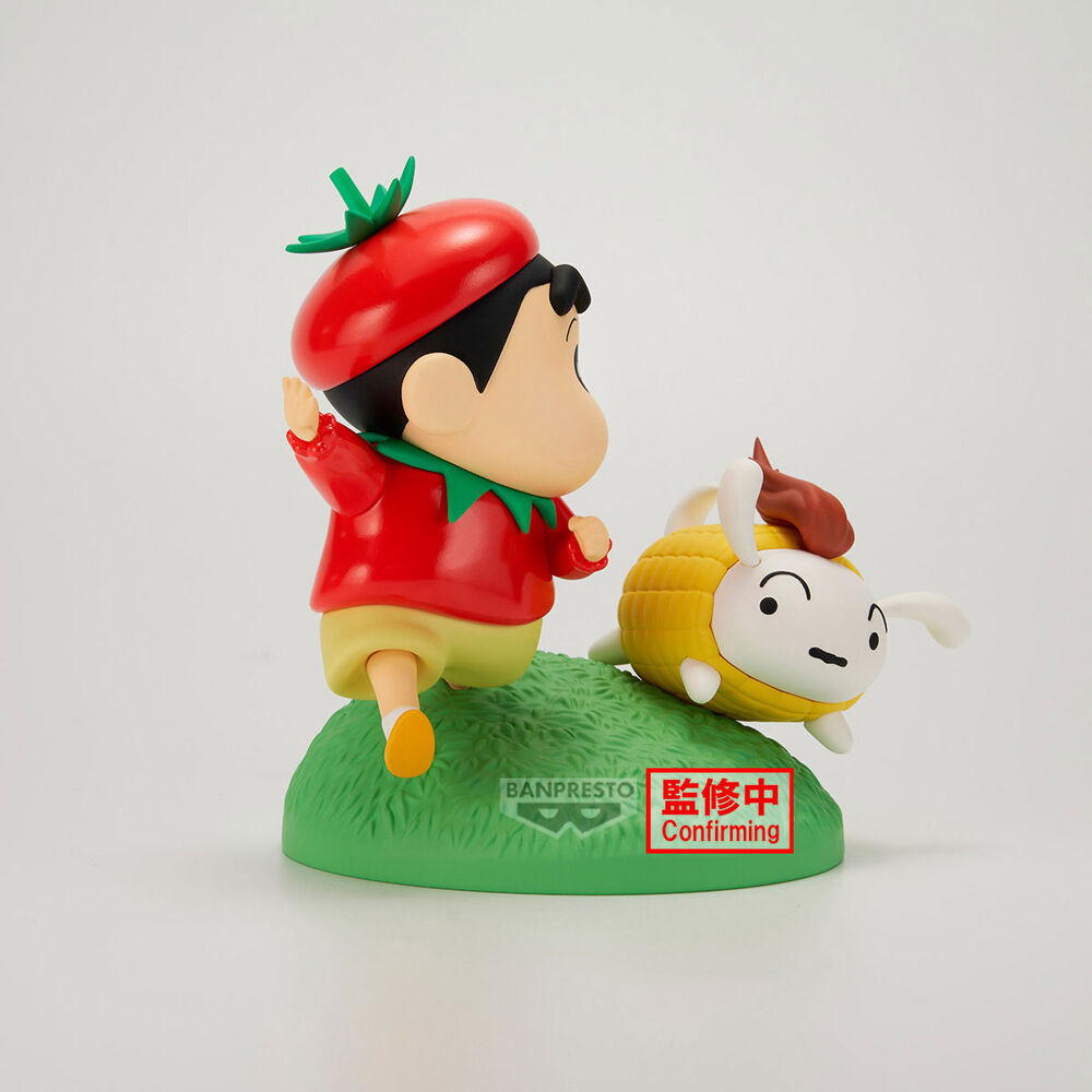 Banpresto Figura Shinnosuke Vegetable Costume Crayon Shinchan 10cm (imagen 3 de 5)