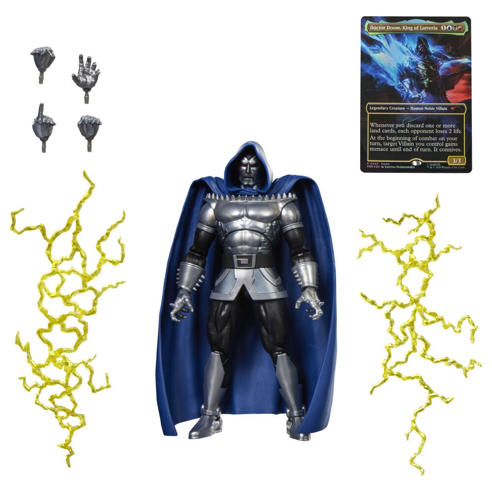 Hasbro Figura Doctor Doom 2099 Magic The Gathering Marvel Legends Series 15cm (imagen 3 de 10)