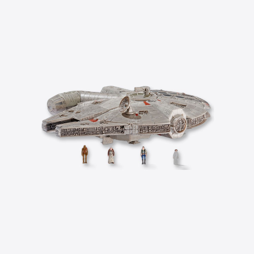 Jazwares Figura star wars halcon milenario con luz y sonido (imagen 2 de 6)