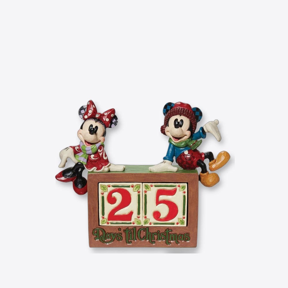 Figura enesco disney mickey & minnie calendario de navidad (imagen 4 de 6)