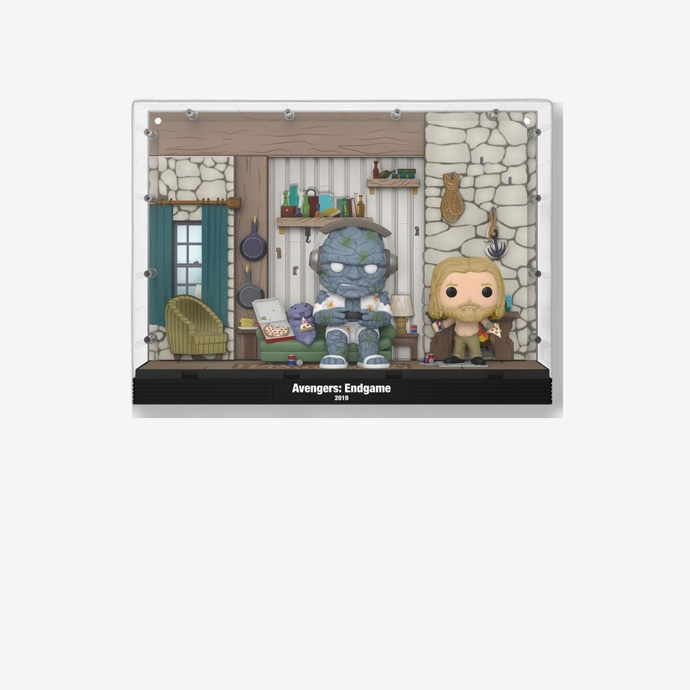 Funko pop moments deluxe marvel avengers endgame thor house 70914 (imagen 6 de 6)